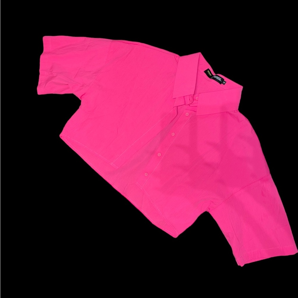 Crop button down